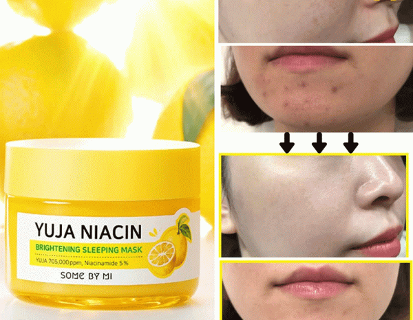 ماسک شب روشن کننده Yuja Niacin سام بای می