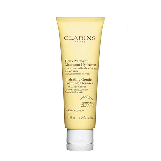 Clarins-HydratingGentleFoamingCleanser11-min فوم شستشو پوست نرمال تا خشک Alpine Herbs کلارنس Clarins - Image 1