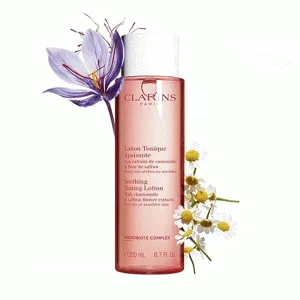 لوسیون تونر پوست خشک و حساس کلارنس Clarins 1 Clarins SoothingToningLotion3 min