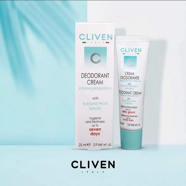 کرم دئودورانت کلیون Cliven 1 Cliven 7 Days Deodorant Cream for intense perspiration 5