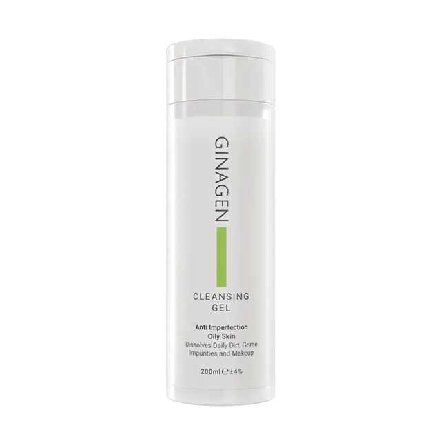 Ginagen-Cleansing-Gel-Oily-min-1024x1024 ژل شستشو صورت ژیناژن مخصوص پوست چرب Ginagen - Image 1