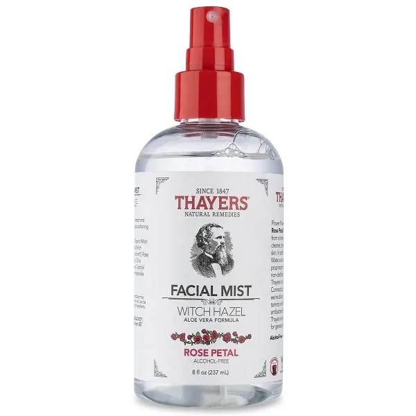 Thayers-Rose-Petal-Facial-Mist-Witch-Hazel-and-Aloe-Vera-Formula-1 اسپری آب رز و آلوئه ورا تایرز Thayers - Image 1