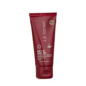 کرم ضد آفتاب ضد جوش آنتی اسپات SPF 40 لافارر Lafarrerr