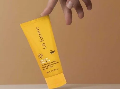 کرم ضد آفتاب ضد لک پوست معمولی تا خشک SPF 50 لافارر