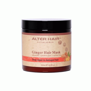 ماسک موی ترمیم کننده حاوی زنجبیل آلتر هیر Alter hair