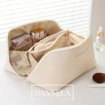 کیف لوازم آرایشی مسافرتی ضد آب شیک مدل Pillow دانلا (رنگبندی متنوع) - Image 8