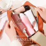 کیف لوازم آرایشی مسافرتی دو زیب مدل Zipper دانلا (رنگبندی متنوع) - Image 11