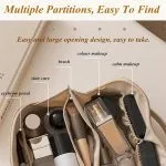 کیف لوازم آرایشی مسافرتی ضد آب شیک مدل Pillow دانلا (رنگبندی متنوع) - Image 6