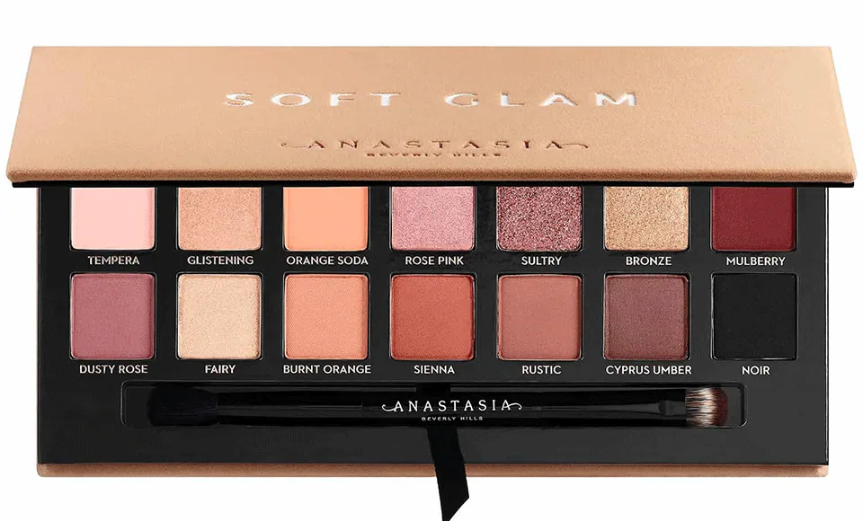Anastasia-SoftGlam-min-1 پالت سایه Soft Glam آناستازیا Anastasia - Image 1
