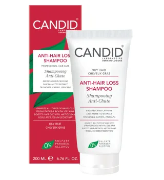 Candid-For-Greasy-Anti-Hair-Loss-Shampoo-200ml- شامپو ضد ریزش(مو چرب)کاندید Candid - Image 1
