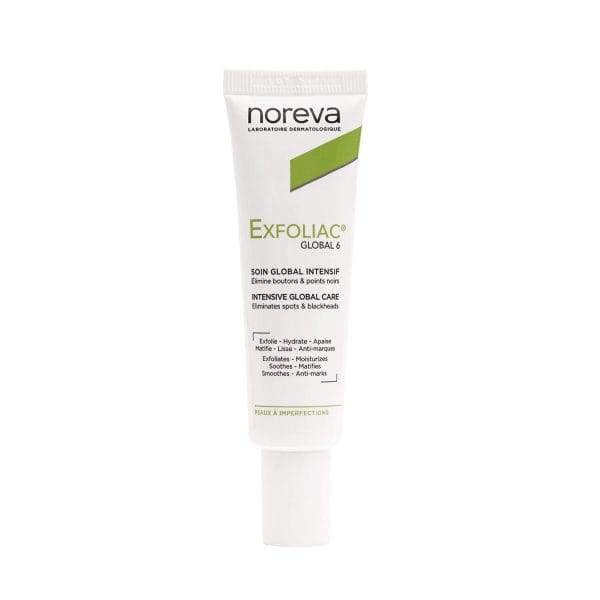 کرم ضد جوش و ضد لک Exfoliac global6 نوروا min