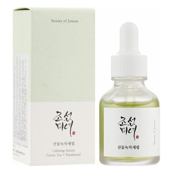ضد التهاب و آبرسان چای سبز و پنتنول بیوتی اف جوسان Beauty of Joseon Calming Serum Green Tea Panthenol 30ml 768x768 1