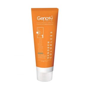 ضد آفتاب ژنو بایوتیک بی رنگ پوست چرب و مختلط Genobiotic