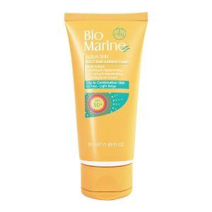 ضدآفتاب رنگی +spf50 بایو مارین پوست چرب و مختلط Biomarine