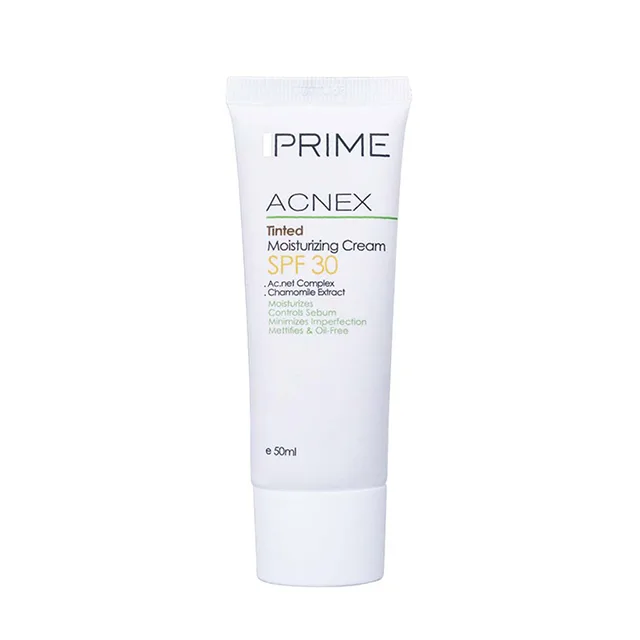 prime-moisturizing-cream-spf30-min-1-1024x1024 کرم مرطوب کننده رنگی SPF30 پریم مناسب پوست چرب prime - Image 1
