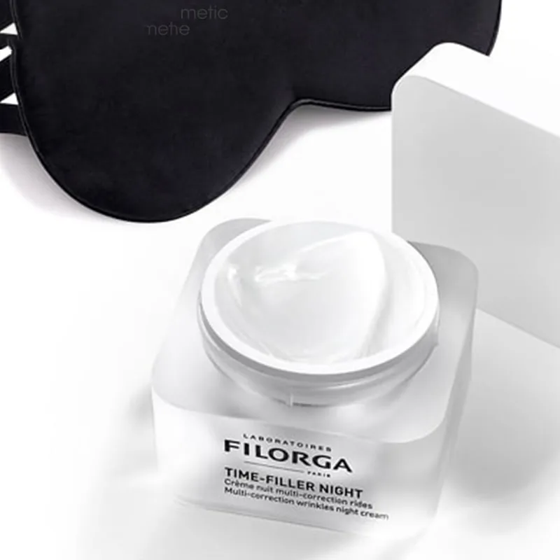 کرم شب تایم فیلر فیلورگا Filorga 1 کرم تایم فیلر شب صورت 2 رگا