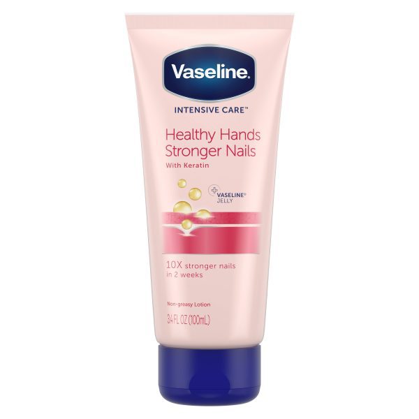 Vaseline Intensive Care Healthy Hands Stronger Nails lotion 3 4 Fl Oz be04355d cc59 4ace 871e 2e88e6373b82 1.36fab0b41f6f23e3b31f062fc9c376d9 scaled
