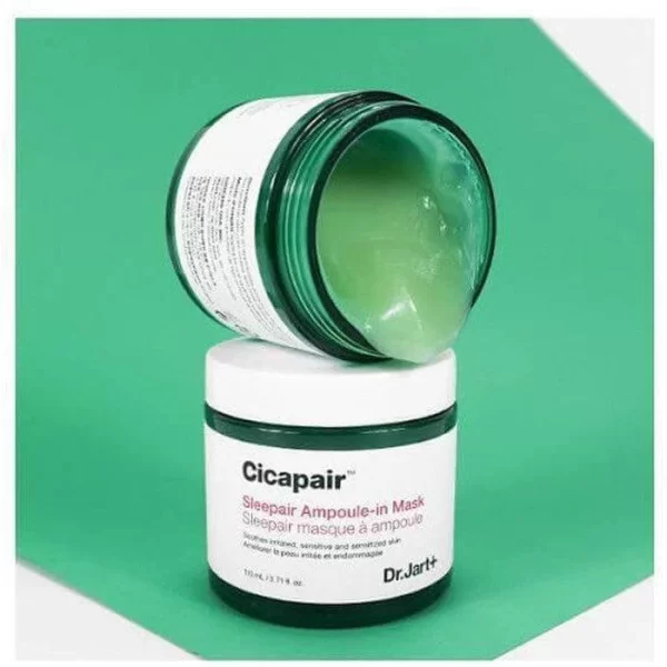 dr jart cicapair tiger grass sleepair ampoule in mask packaging 2