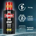 شامپو کافئین اسپرت ضد ریزش آلپسین Sport Caffeine Shampoo CTX - Image 4