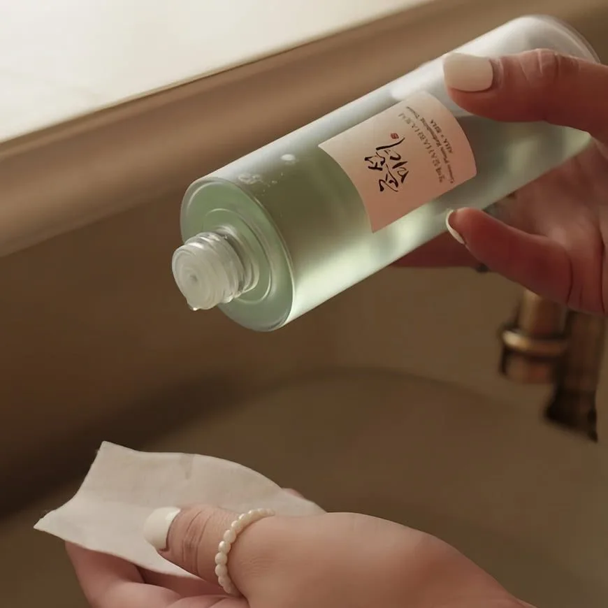 تونر شاداب کننده آلو سبز بیوتی اف جوسان 1 beauty of joseon green plum refreshing toner aha bha 3