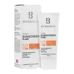 فلوئید ضد آفتاب رنگی SPF50 پوست چرب و مختلط بیزانس