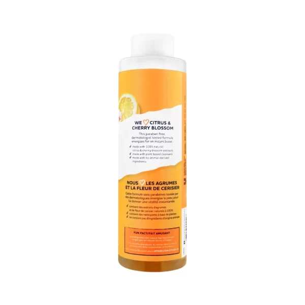 ST. Ives Energizing Body Wash Citrus Cherry Blossom USA 650ml