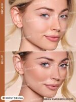 برنزر مایع مات Sun Beam رنگ Burnt Sienna شیگلم SHEGLAM - Image 4