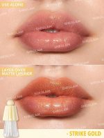 روغن لب آبرسان JELLY WOW رنگ ‏ ‏STRIKE GOLD شیگلم SHEGLAM - Image 2
