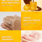 محافظت در برابر حرارت نرم کرده ظاهری براق و ابریشمی ‏24K Glow High Shine Styling Serum  سایز 50ml شیگلم SHEGLAM - Image 6