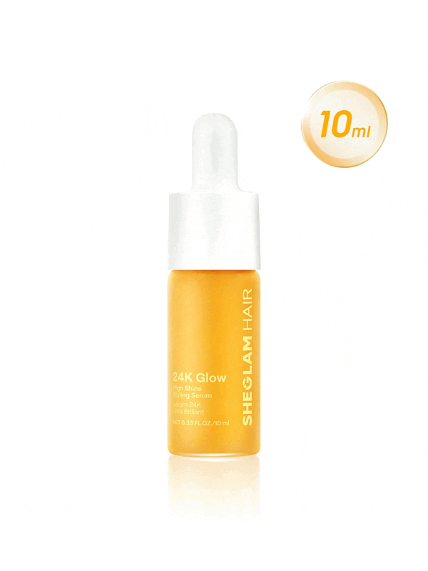 محافظت در برابر حرارت نرم کرده ظاهری براق و ابریشمی 24K Glow High Shine Styling Serum سایز 10ml شیگلم SHEGLAM_68065b5929af4.gif محافظت در برابر حرارت نرم کرده ظاهری براق و ابریشمی 24K Glow High Shine Styling Serum سایز 10ml شیگلم SHEGLAM - Image 1