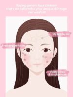 پاک کننده صورت RADIANT BY NATURE مخصوص پوست مختلط شیگلم sheglam - Image 3
