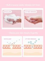 پاک کننده صورت RADIANT BY NATURE مخصوص پوست مختلط شیگلم sheglam - Image 4