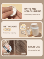 پودر فیکس صورت و زیر چشم  Blur In A Bottle Loose Setting Powder-Translucent شیگلم SHEGLAM - Image 7