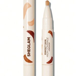 کانسیلر  PERFECT SKIN HIGH COVERAGE CONCEALER -WARM VANILLA شیگلم SHEGLAM