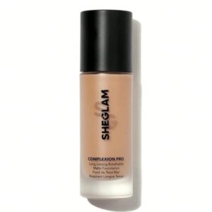 کرم پودر مخصوص پوست  رنگ CHESTNUT شیگلم SHEGLAM COMPLEXION PRO با پوشش مات و ماندگاری طولانی‌
