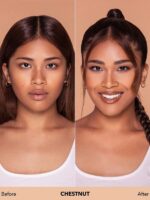کرم پودر مخصوص پوست  رنگ CHESTNUT شیگلم SHEGLAM COMPLEXION PRO با پوشش مات و ماندگاری طولانی‌ - Image 2