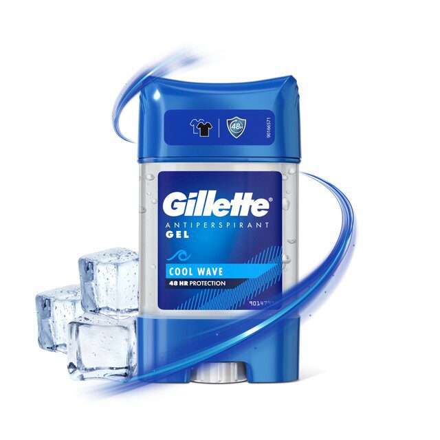 ژل ضد تعریق ژیلت 48 ساعته Cool Wave gillette 1