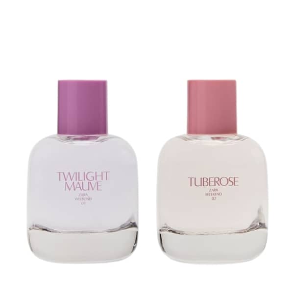 عطر زارا توایلایت موو و زارا توب رز (دو قلو) | Zara Tuberose + Twilight Mauve عطر زارا توایلایت موو و زارا توب رز (دو قلو) | Zara Tuberose + Twilight Mauve