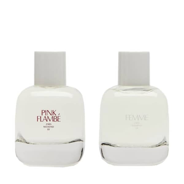 عطر زارا فم و زارا پینک فلامبی (دو قلو) | Zara Femme + Pink Flambe عطر زارا فم و زارا پینک فلامبی (دو قلو) | Zara Femme + Pink Flambe