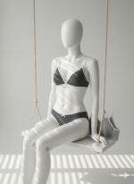 ست شورت و سوتین کاپدار کبریتی دانلا