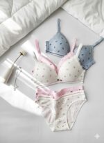 ست شورت و سوتین اسفنجی بدون فنر دانلا