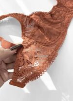 ست شورت و سوتین توری گیپوری فنردار دانلا - Image 5