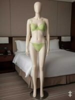 ست شورت و سوتین توری گیپوری فنردار دانلا