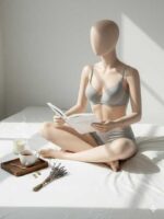 ست شورت و سوتین کاپدار نخی فنردار دانلا - Image 2