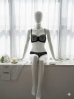 ست شورت و سوتین توری گیپوری فنردار دانلا - Image 2